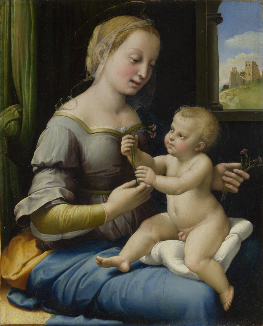 La Madonna de los claveles - Rafael Sanzio