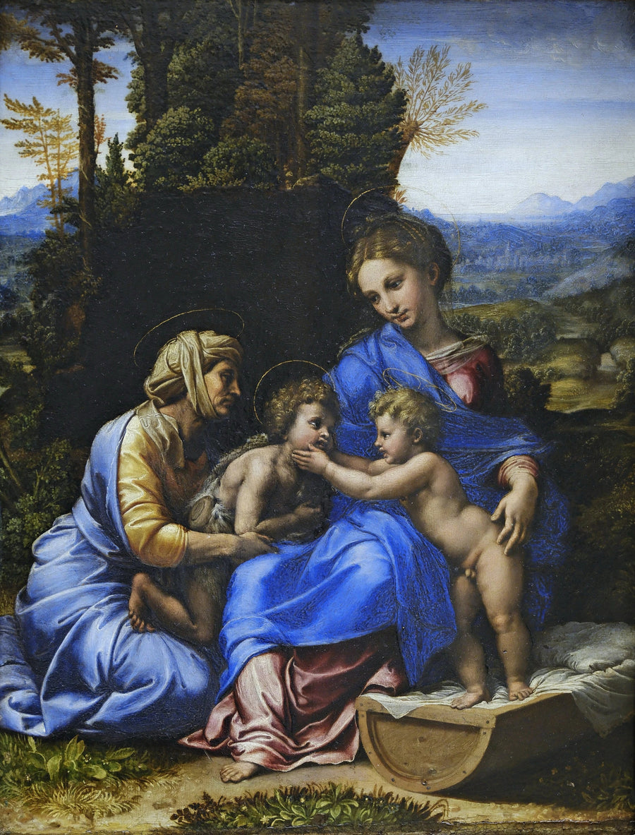 La Pequeña Sagrada Familia - Rafael Sanzio