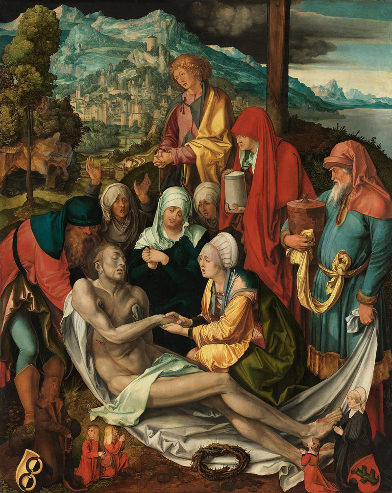 Lamentación de Cristo - Albrecht Dürer