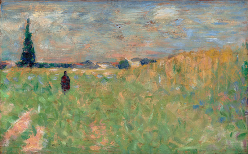 Un paisaje de verano - Georges Seurat