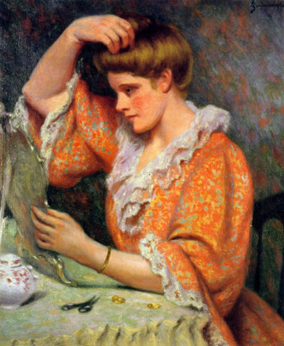 À la Toilette - Federico Zandomeneghi - Alpha Reproduction