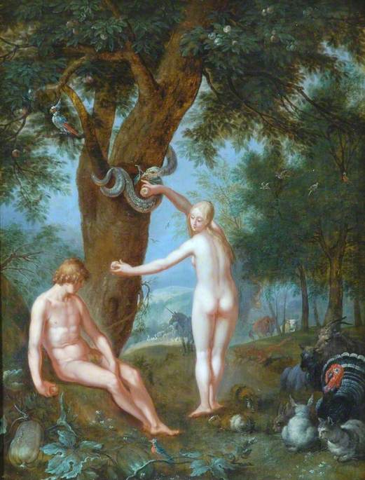 Adam et Ève - Abraham Bloemaert
