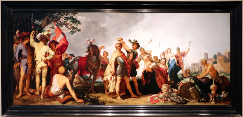 Scène de triomphe - Abraham Bloemaert