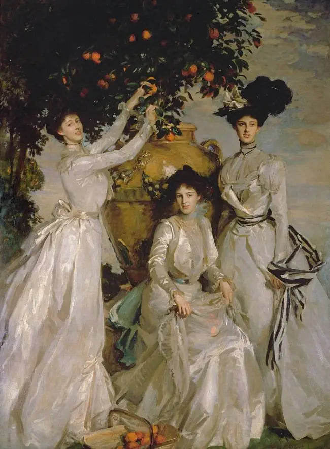 Las damas Alexandra, Mary y Theo Acheson - John Singer Sargent
