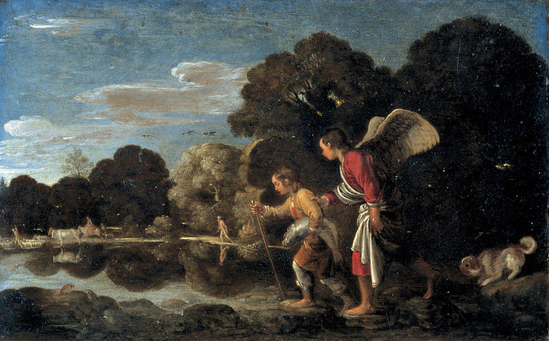 Tobie et l'Ange - Adam Elsheimer