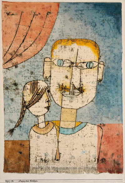 Adam et la petite Ève - Paul Klee - Alpha Reproduction