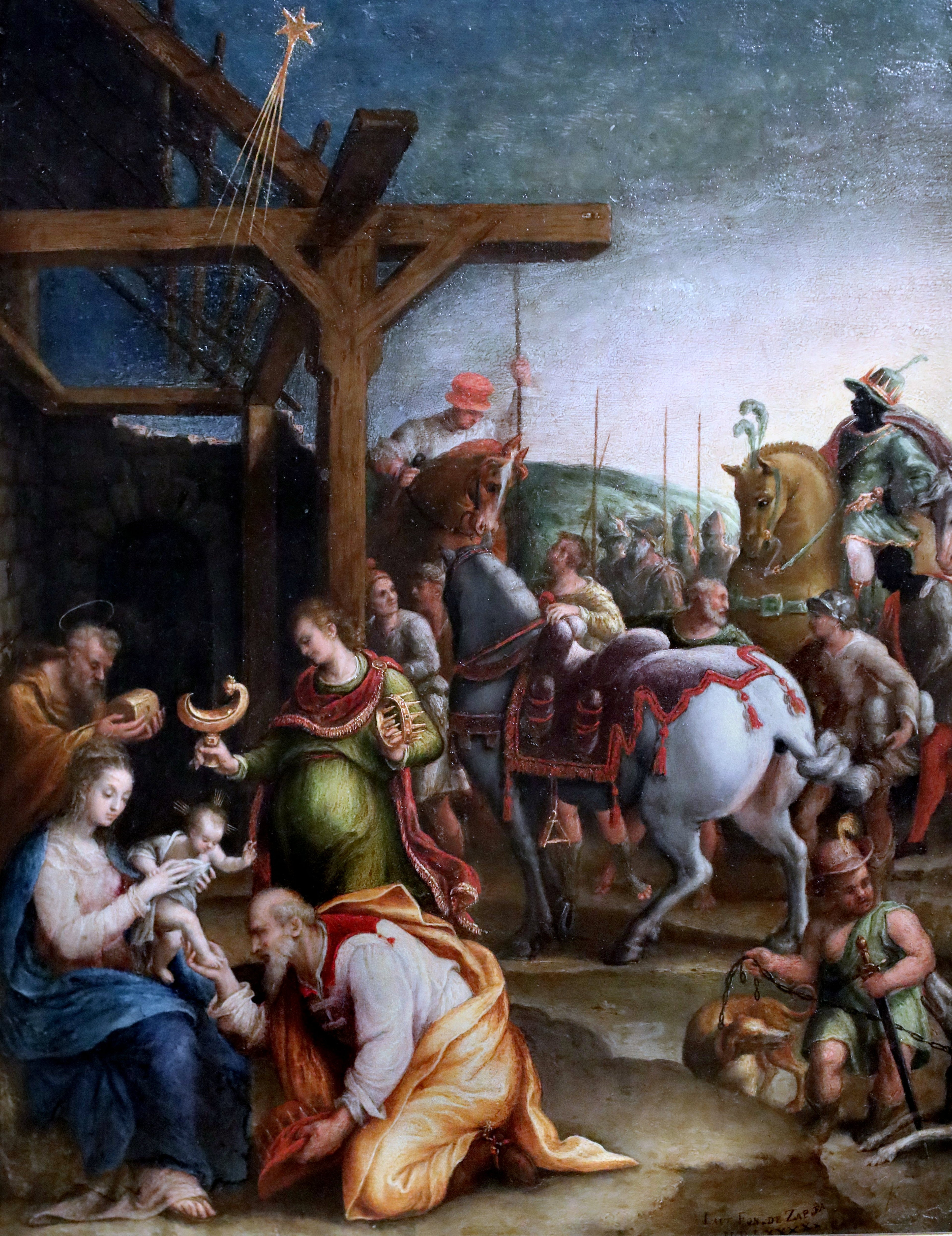 Adoration des mages - Lavinia Fontana