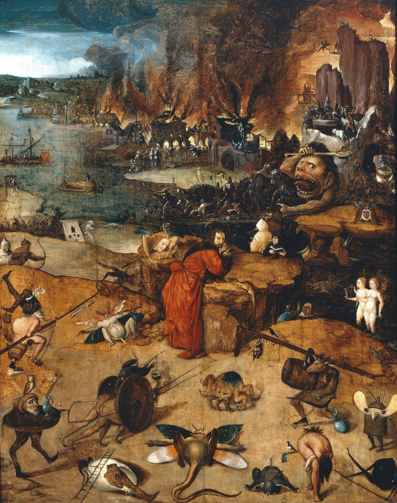 La Tentación de San Antonio - Hieronymus Bosch