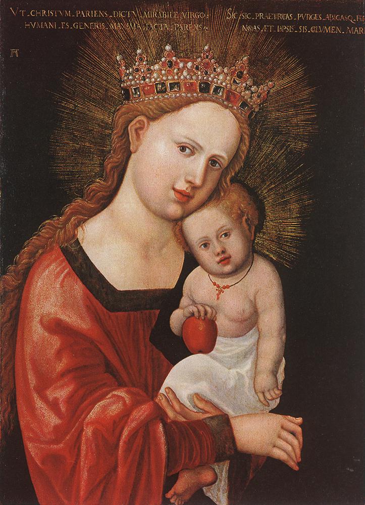 Vierge à l'Enfant - Albrecht Altdorfer