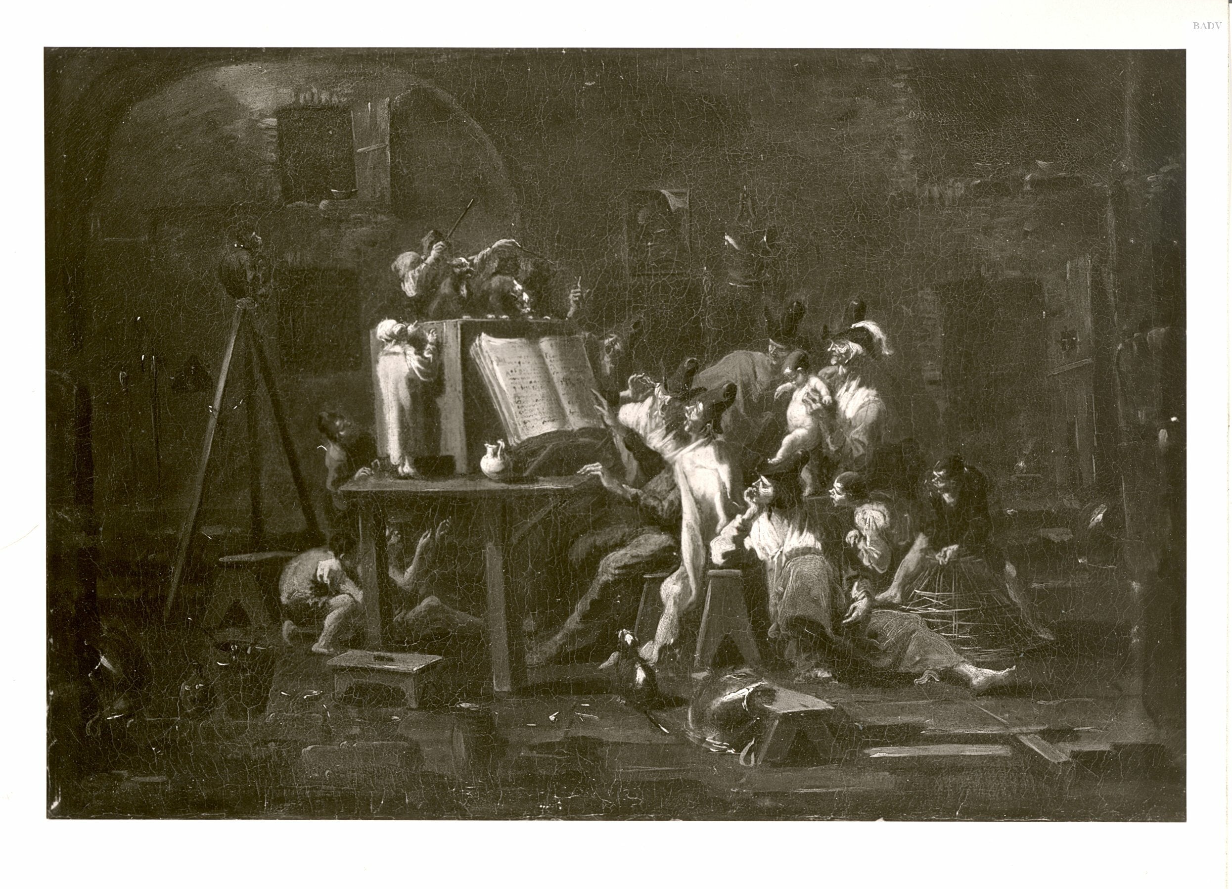 La leçon de chant - Alessandro Magnasco image 1 reproduction réalisée par Alpha Reproduction
