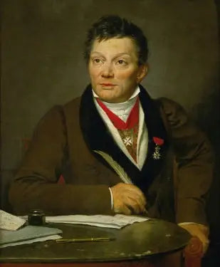 Retrato de Alexandre Lenoir - Jacques-Louis David