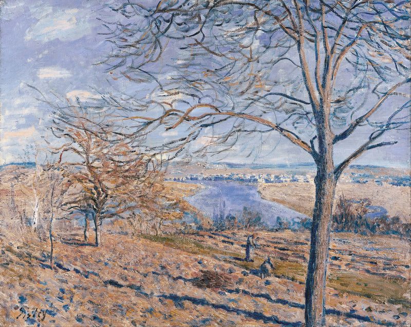Orilla del Loing, efecto de otoño - Alfred Sisley