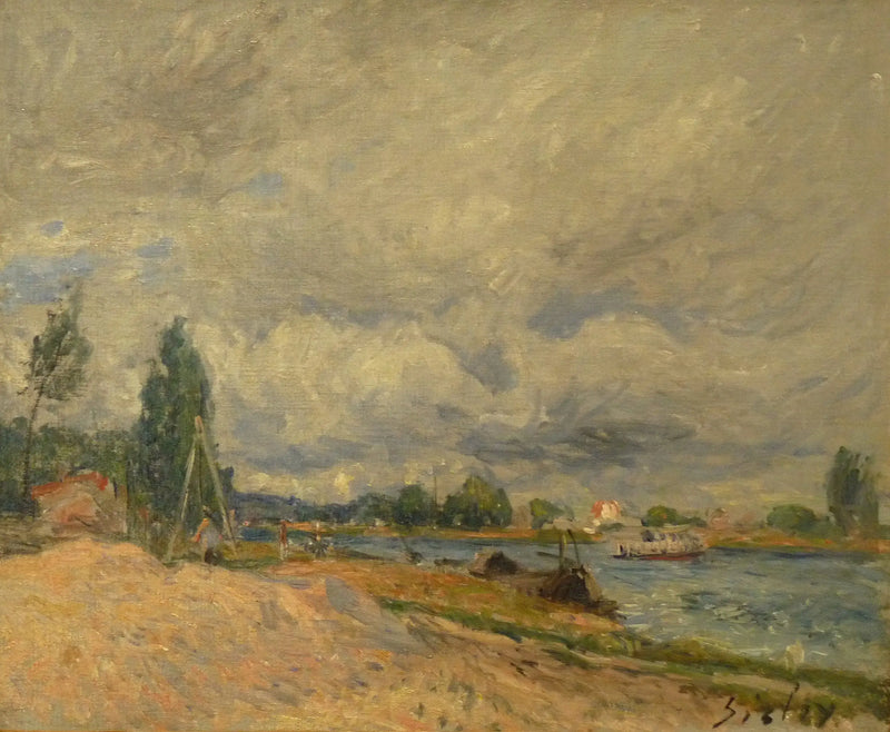 Los Bordes del Loing - Alfred Sisley