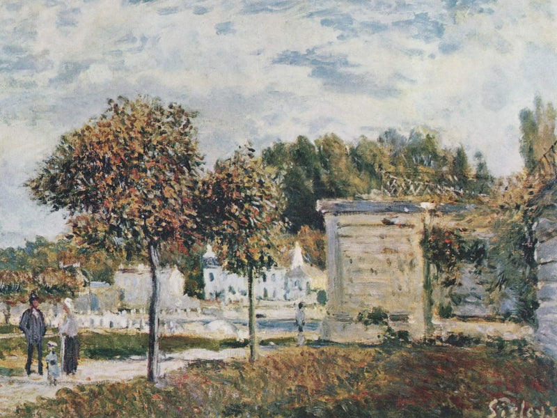 Estanque de Marly - Alfred Sisley