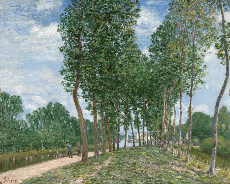 Orilla del Loing en Moret - Alfred Sisley