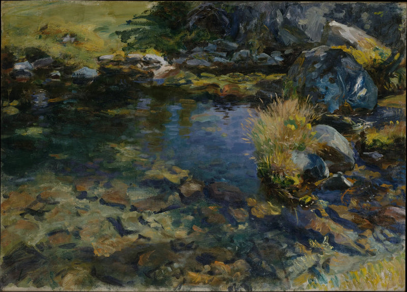 Piscina alpina - John Singer Sargent