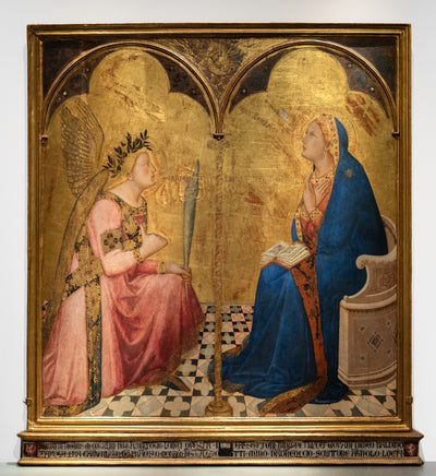 Annonciation - Ambrogio Lorenzetti - Alpha Reproduction