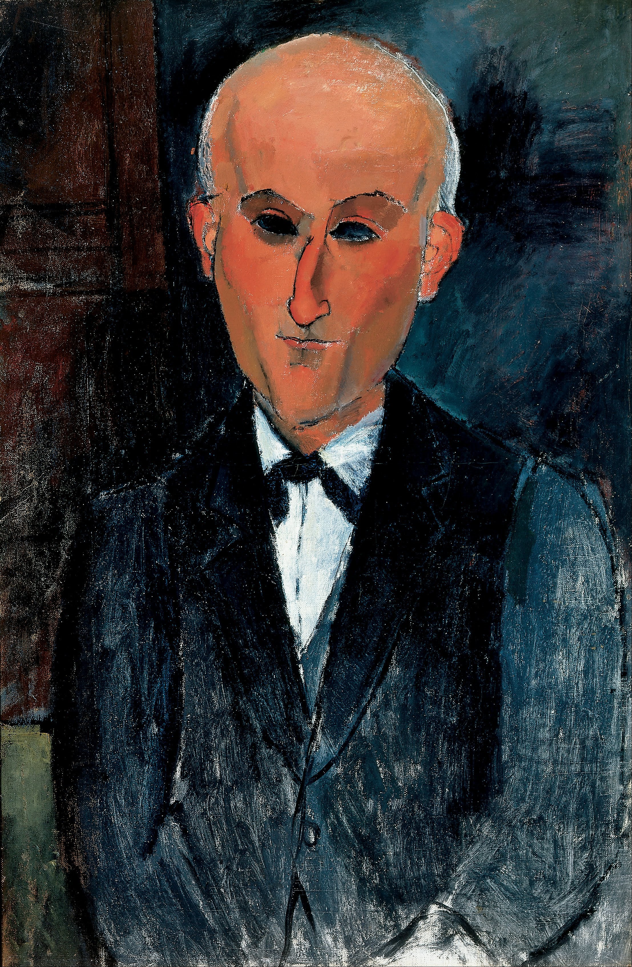 Reproduction du tableau « Max Jacob - Amedeo Modigliani » par Alpha Reproduction en peinture à l’huile