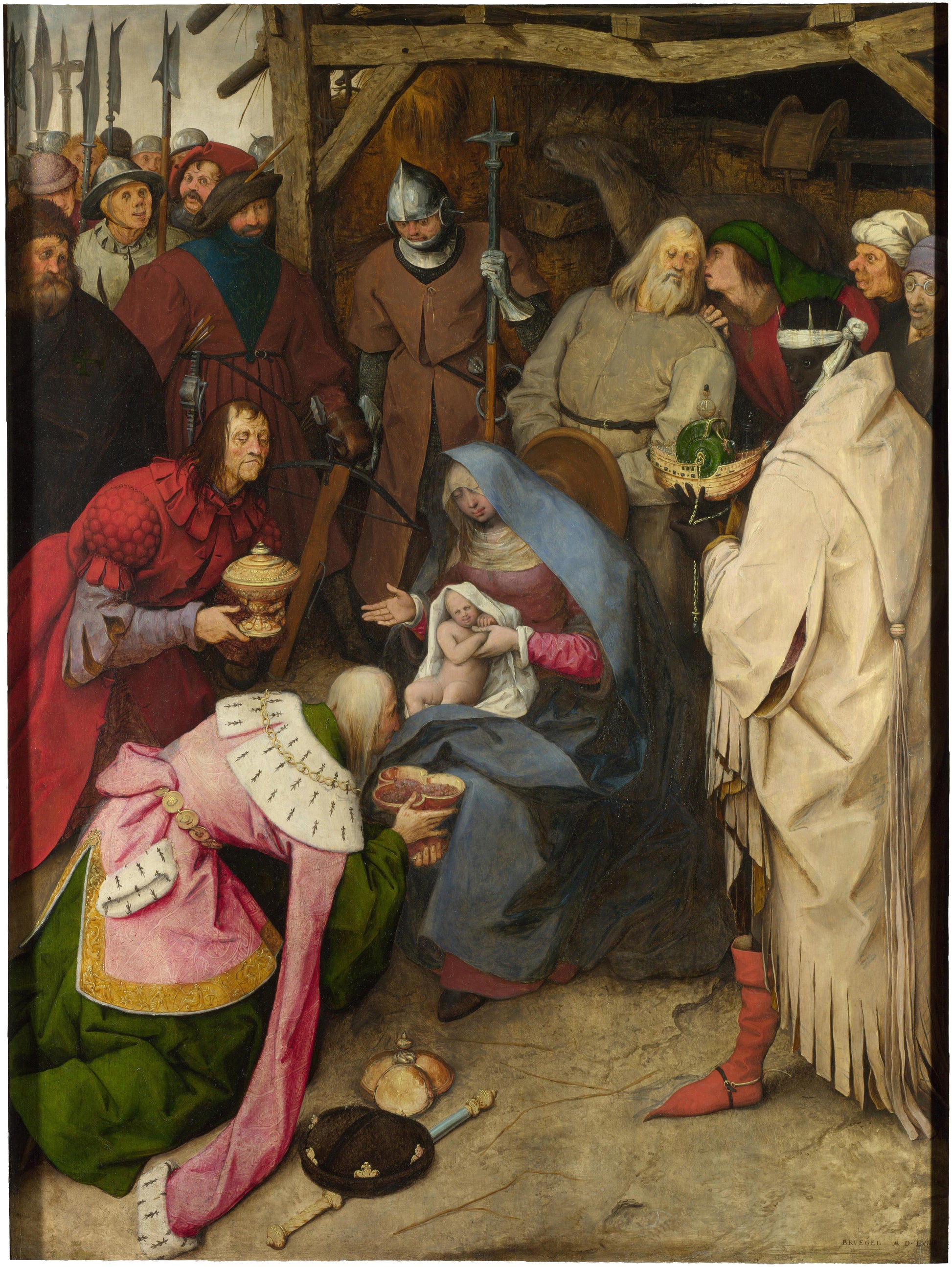 La Adoración de los Magos - Pieter Brueghel el Viejo