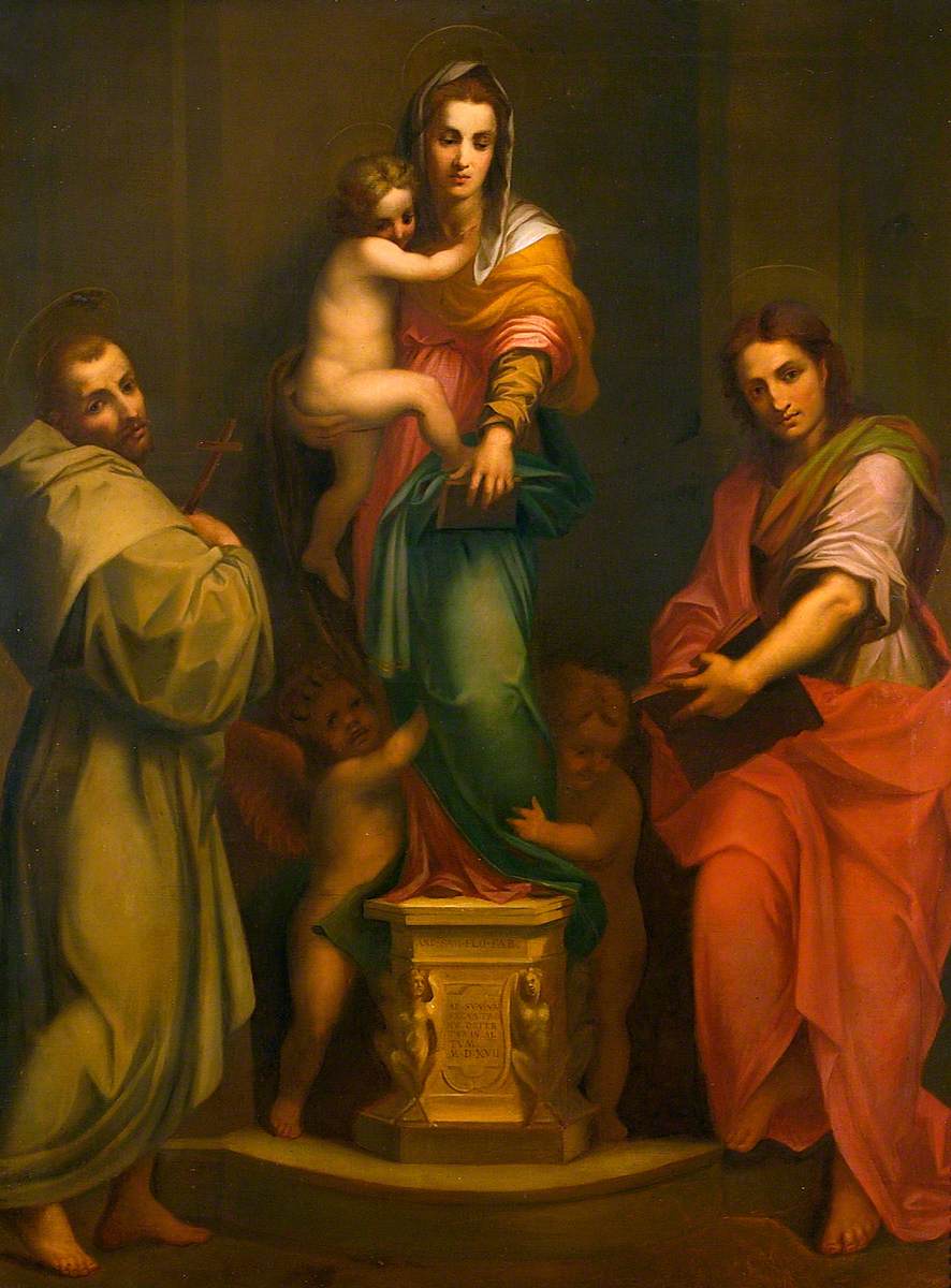 La Madone des Harpies - Andrea del Sarto - Alpha Reproduction