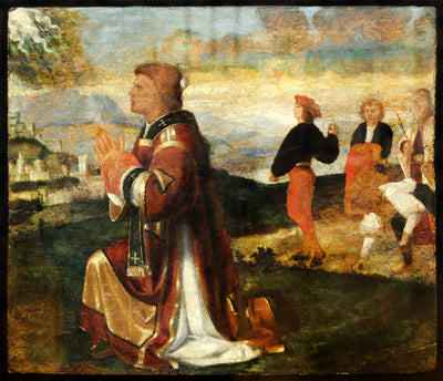 Lapidation de Saint Étienne - Andrea Previtali