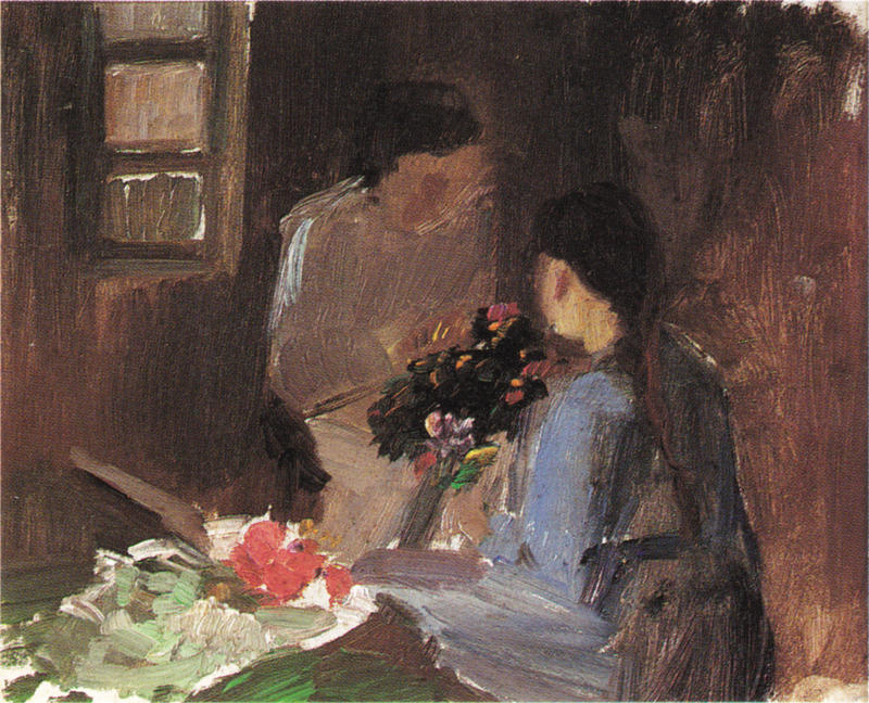 Componer ramos - Anna Ancher