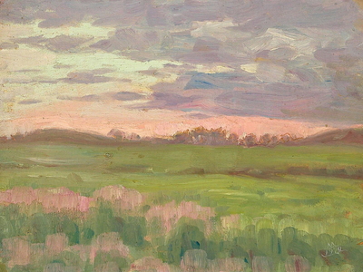 Un matin dans la prairie. - Anna Ancher - Alpha Reproduction