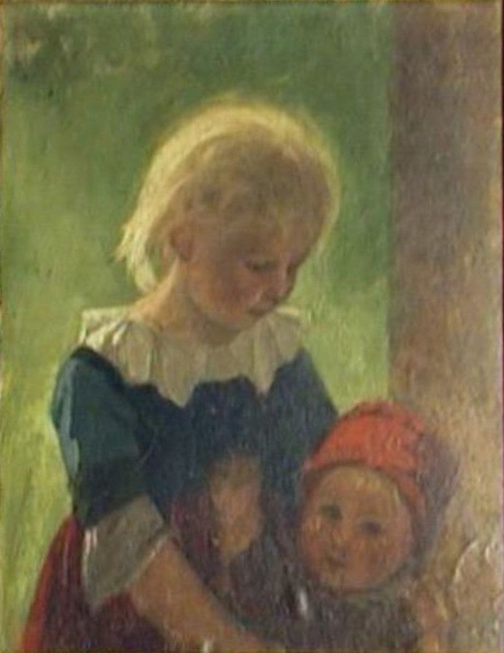 Dos niños. - Anna Ancher