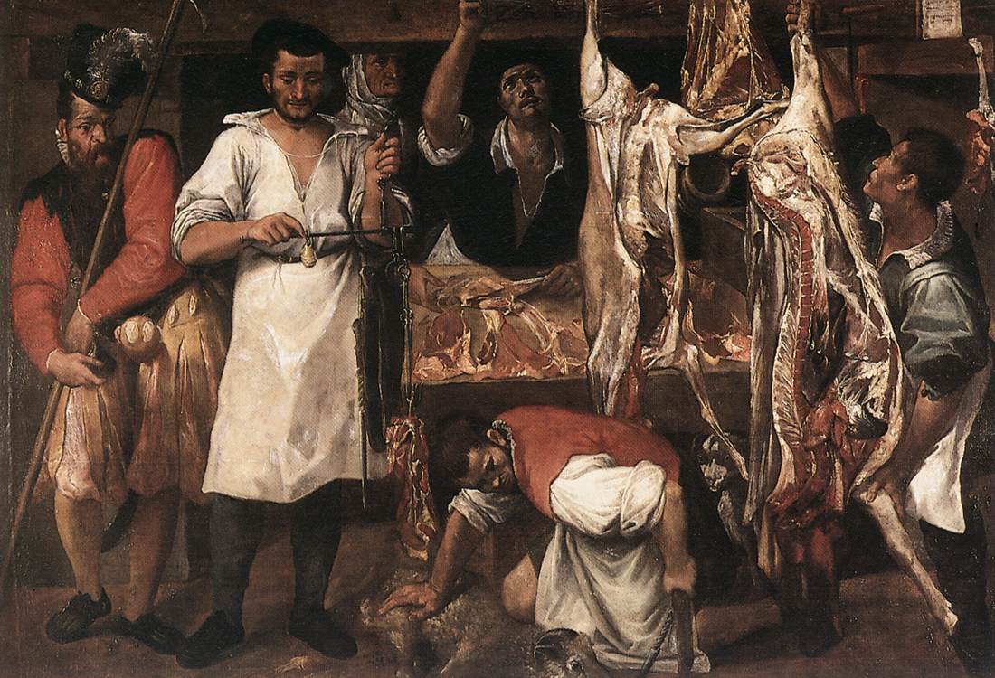 La Boucherie - Annibale Carracci - Alpha Reproduction