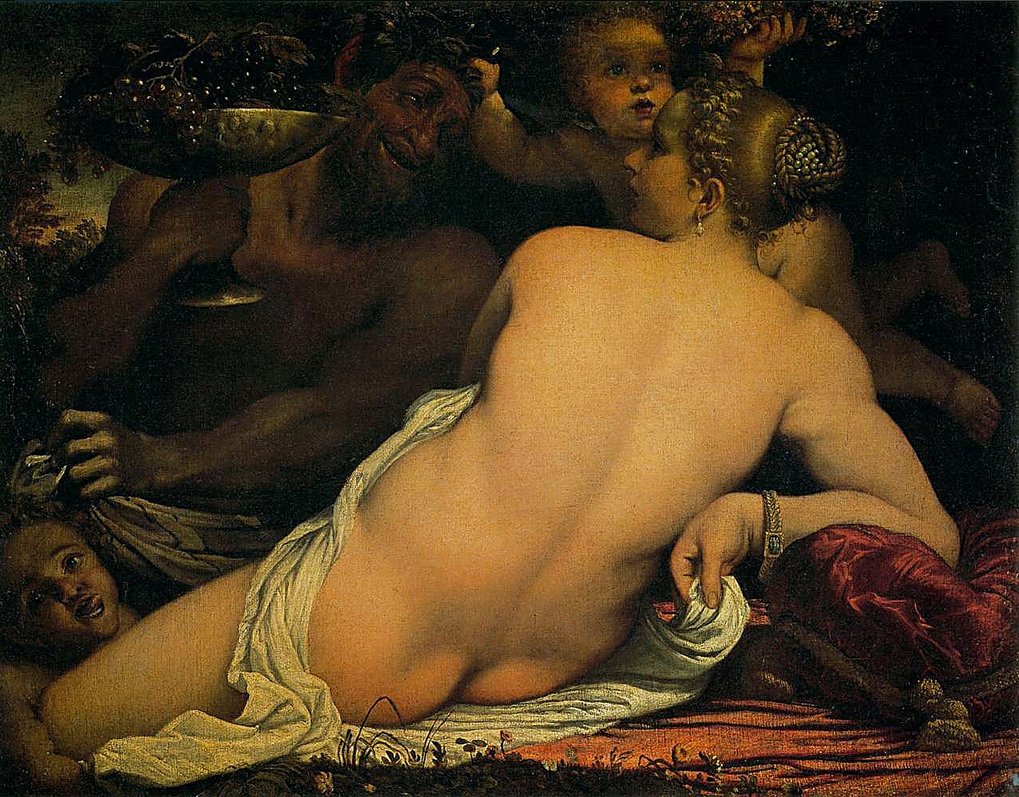La Bacchante - Annibale Carracci - Alpha Reproduction