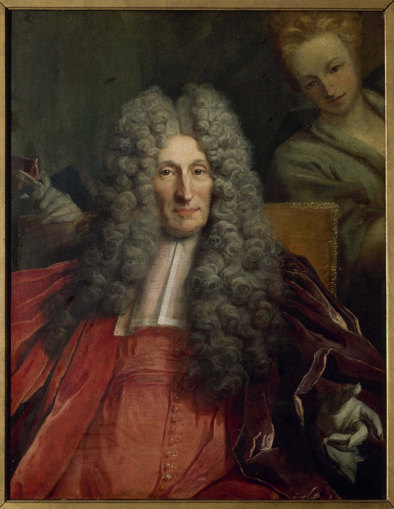 Portrait de Charles Boucher d'Orsay, prévôt des marchands de 1700 à 1708 (fragment) - Nicolas de Largillière