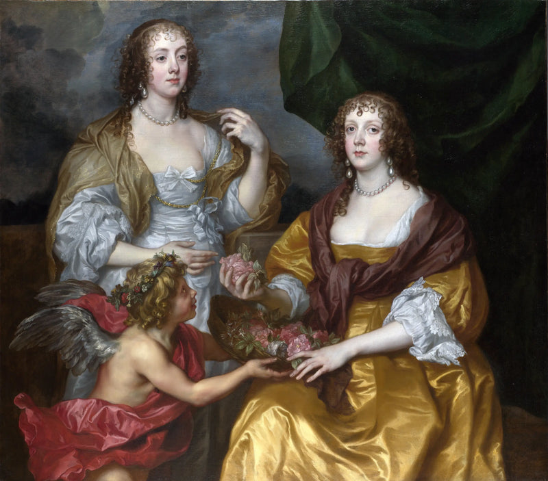 Lady Elizabeth Thimbelby y su hermana - Antoine van Dyck