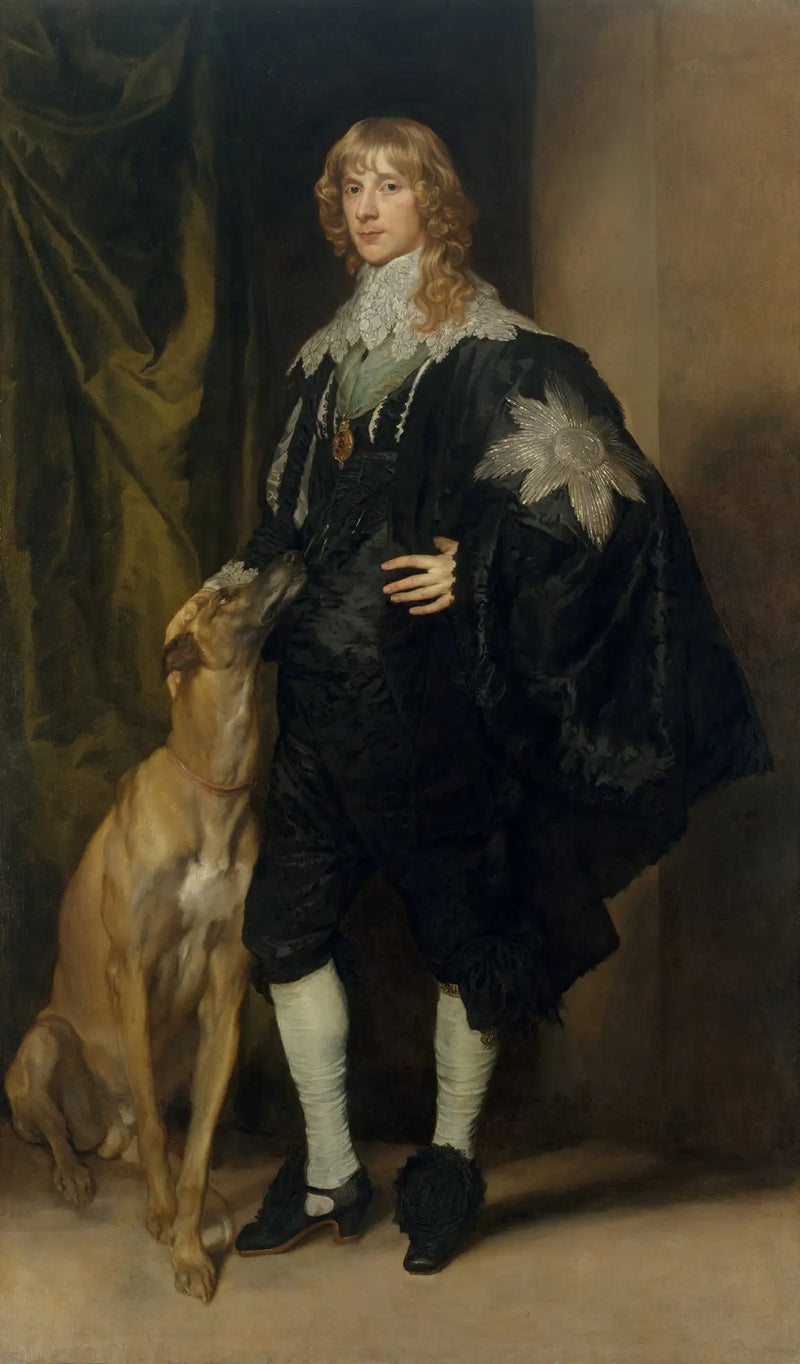 Retrato de James Stuart, duque de Lennox y Richmond - Antoine van Dyck
