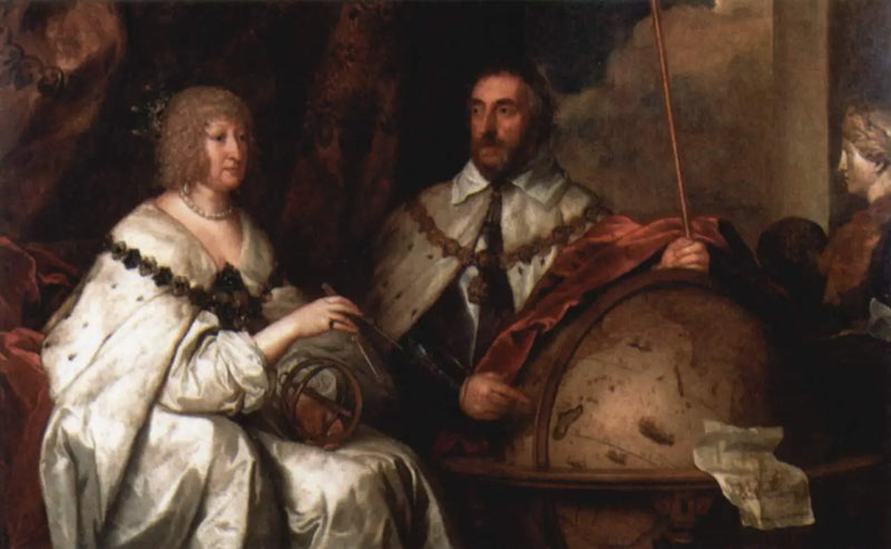 El retrato malgache de Thomas Howard y de su esposa Aletheia Talbot - Antoine van Dyck
