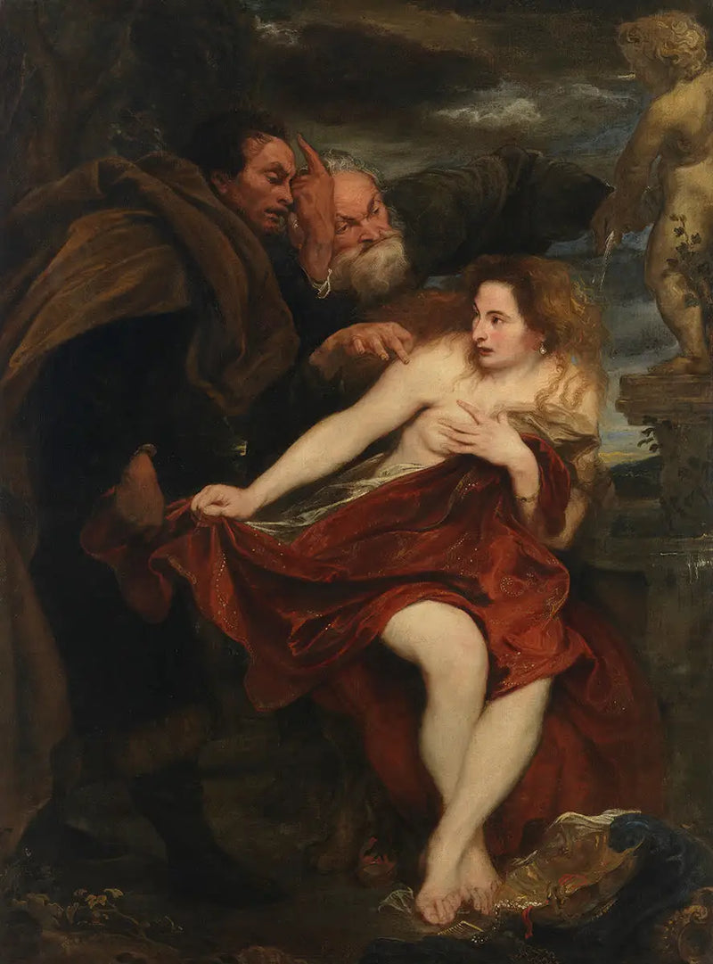 Suzanne y los ancianos - Antoine van Dyck