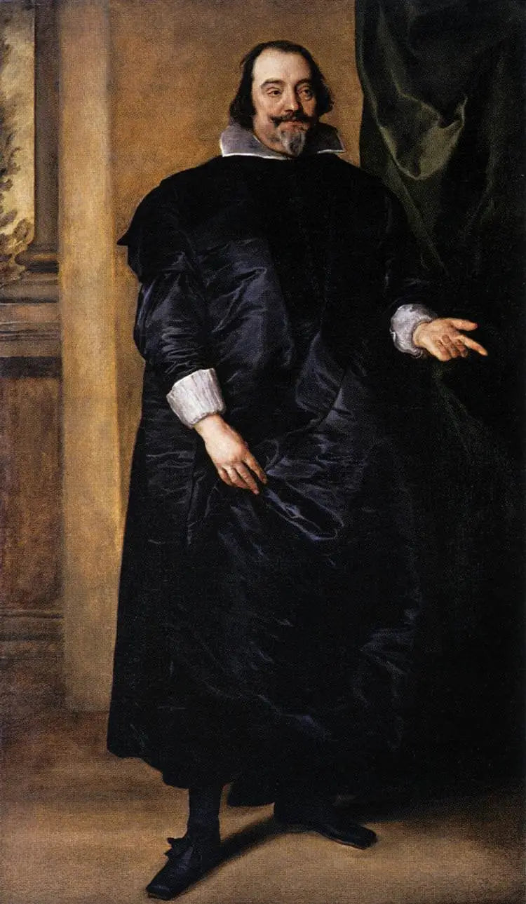 Retrato de Joost de Hertoghe - Antoine van Dyck