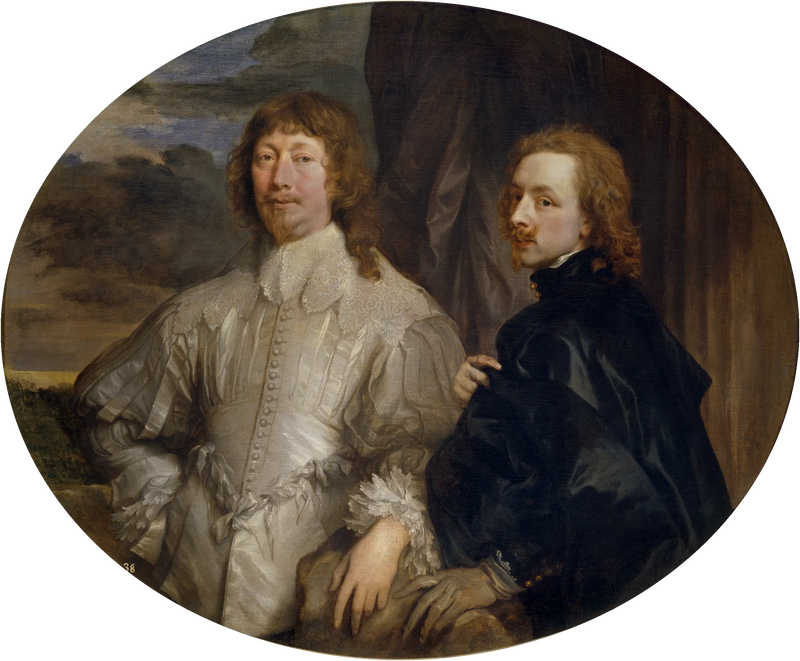 Autorretrato con Endymion Porter - Antoine van Dyck