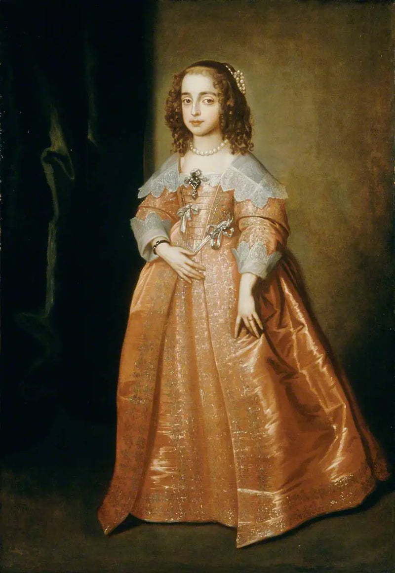 Marie, princesa de Orange (1631-1660), hija de Carlos I - Antoine van Dyck