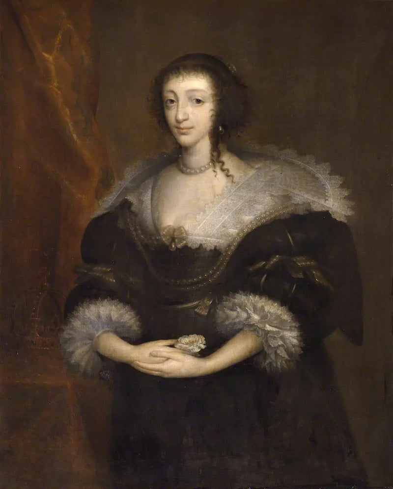 Reina Henriette María (1609–1669), consorte de Carlos I - Antoine van Dyck