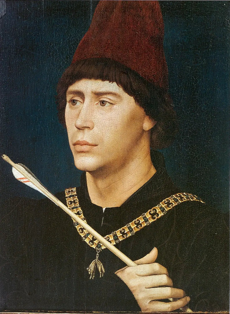 Retrato de Antoine de Borgoña - Rogier van der Weyden