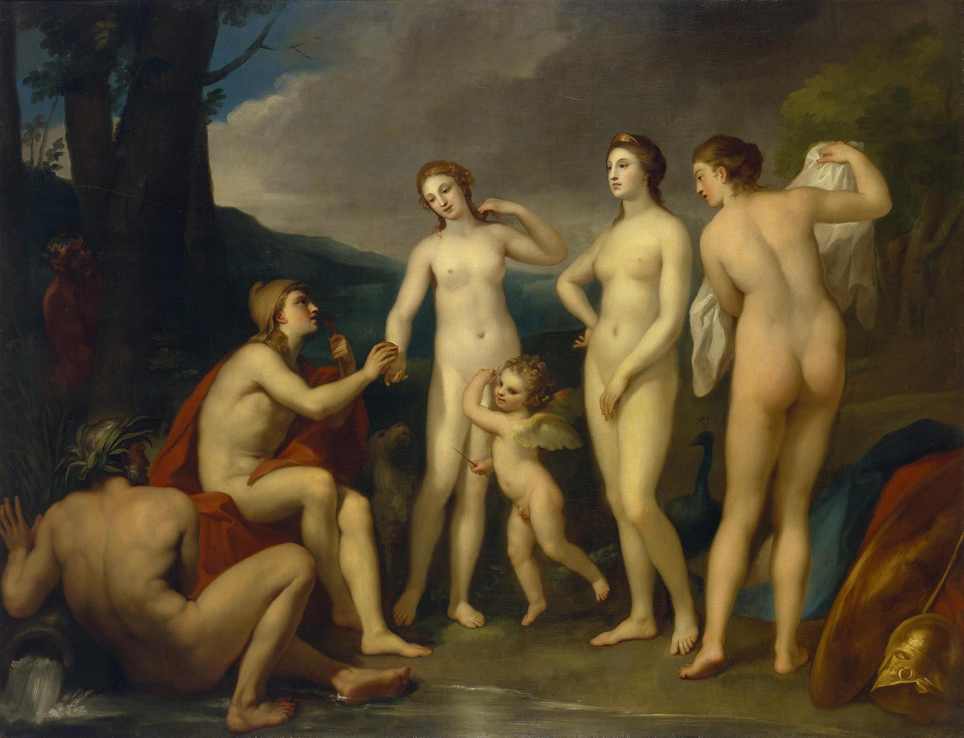 Le Jugement de Pâris - Anton Raphael Mengs - Alpha Reproduction