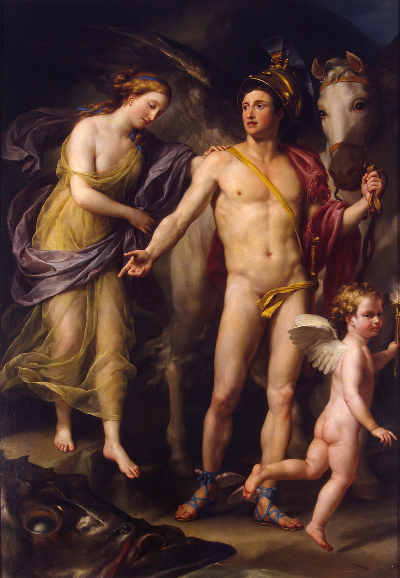 Perséfone y Andrómeda - Anton Raphael Mengs