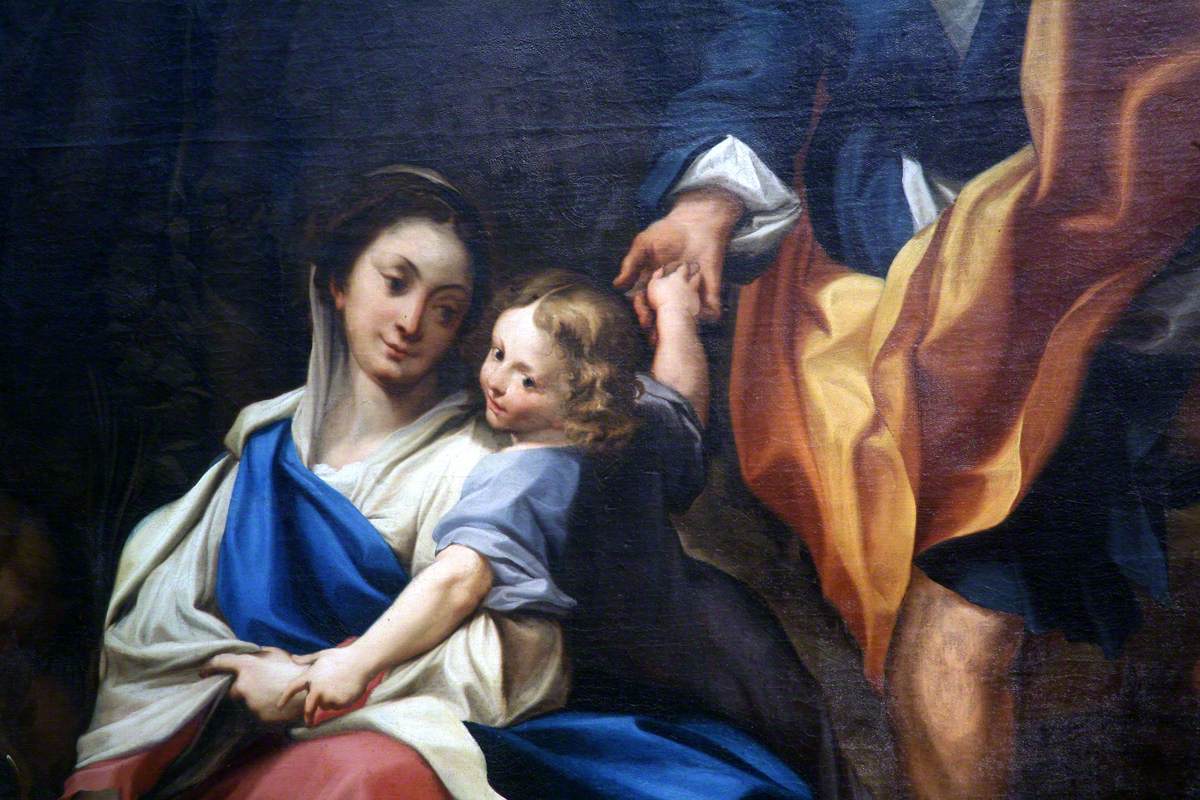 Madonna della Scodella (d’après Correggio) (détail) - Anton Raphael Mengs - Alpha Reproduction