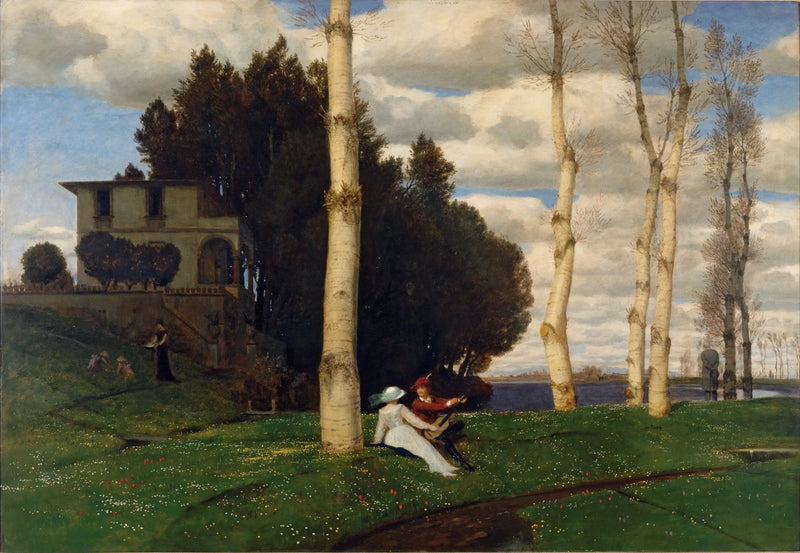 La Primavera (Las Tres Edades de la Vida) - Arnold Böcklin