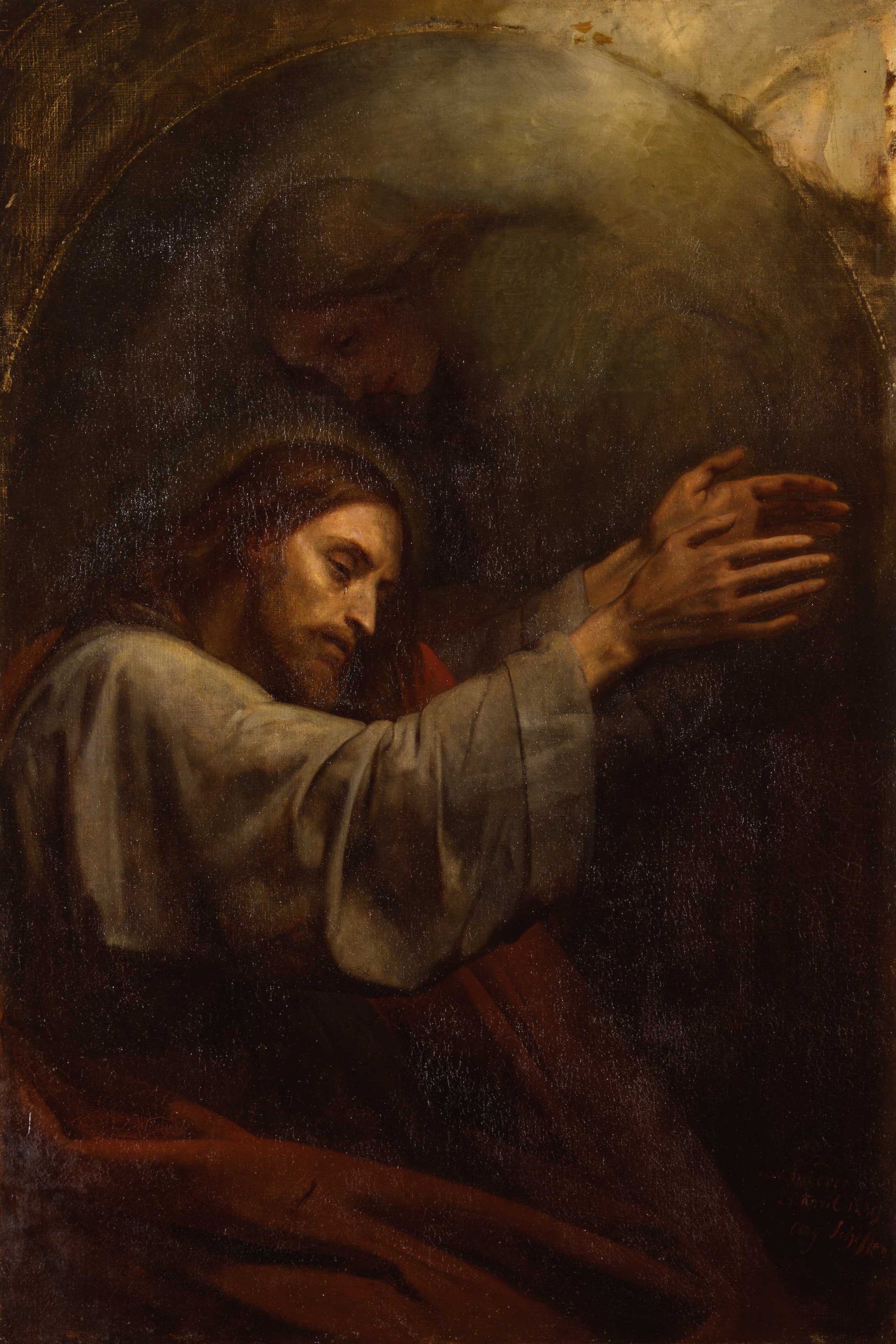 Christ à Gethsémani - Ary Scheffer - Alpha Reproduction