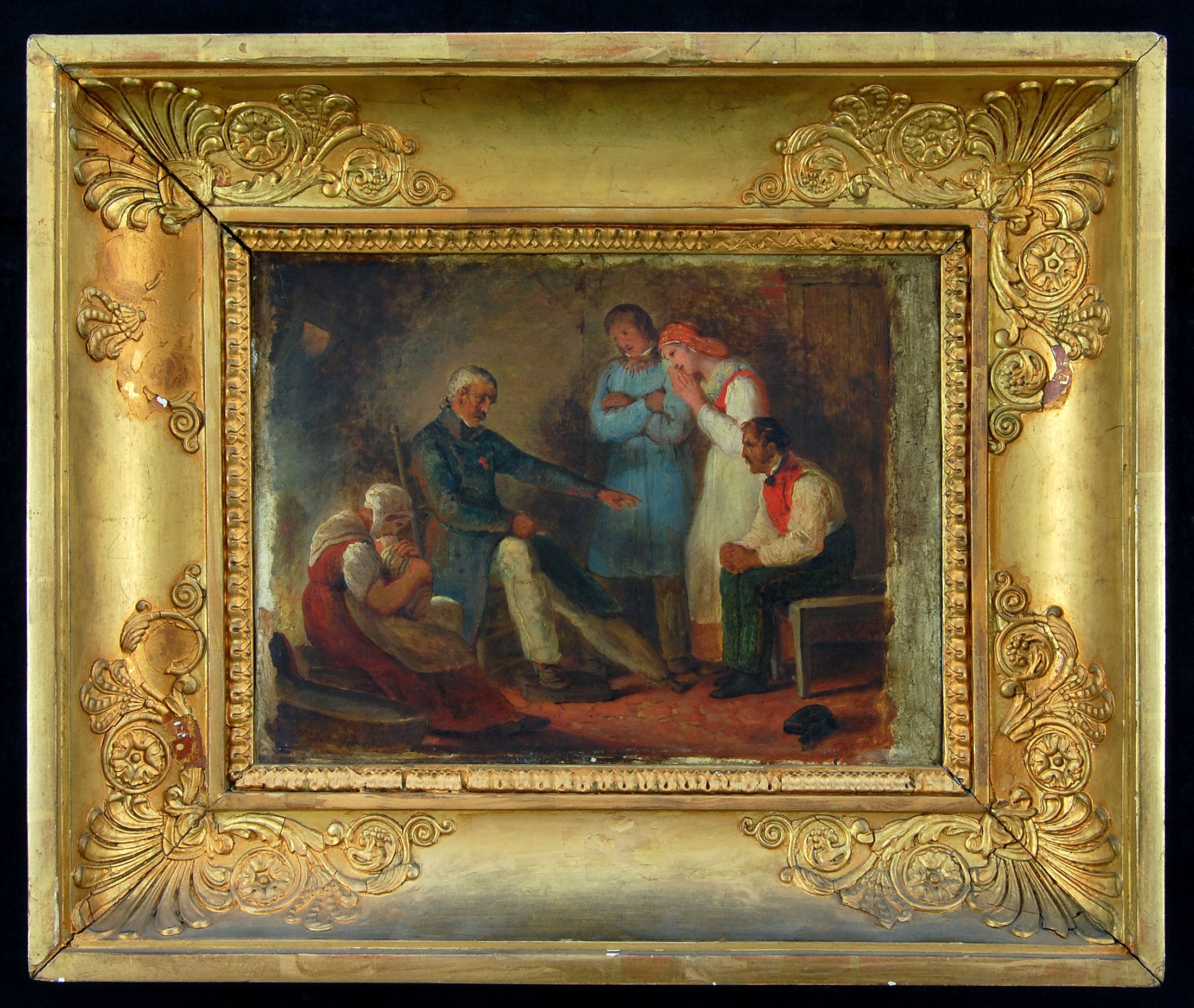 Le vieux sergent - Ary Scheffer - Alpha Reproduction