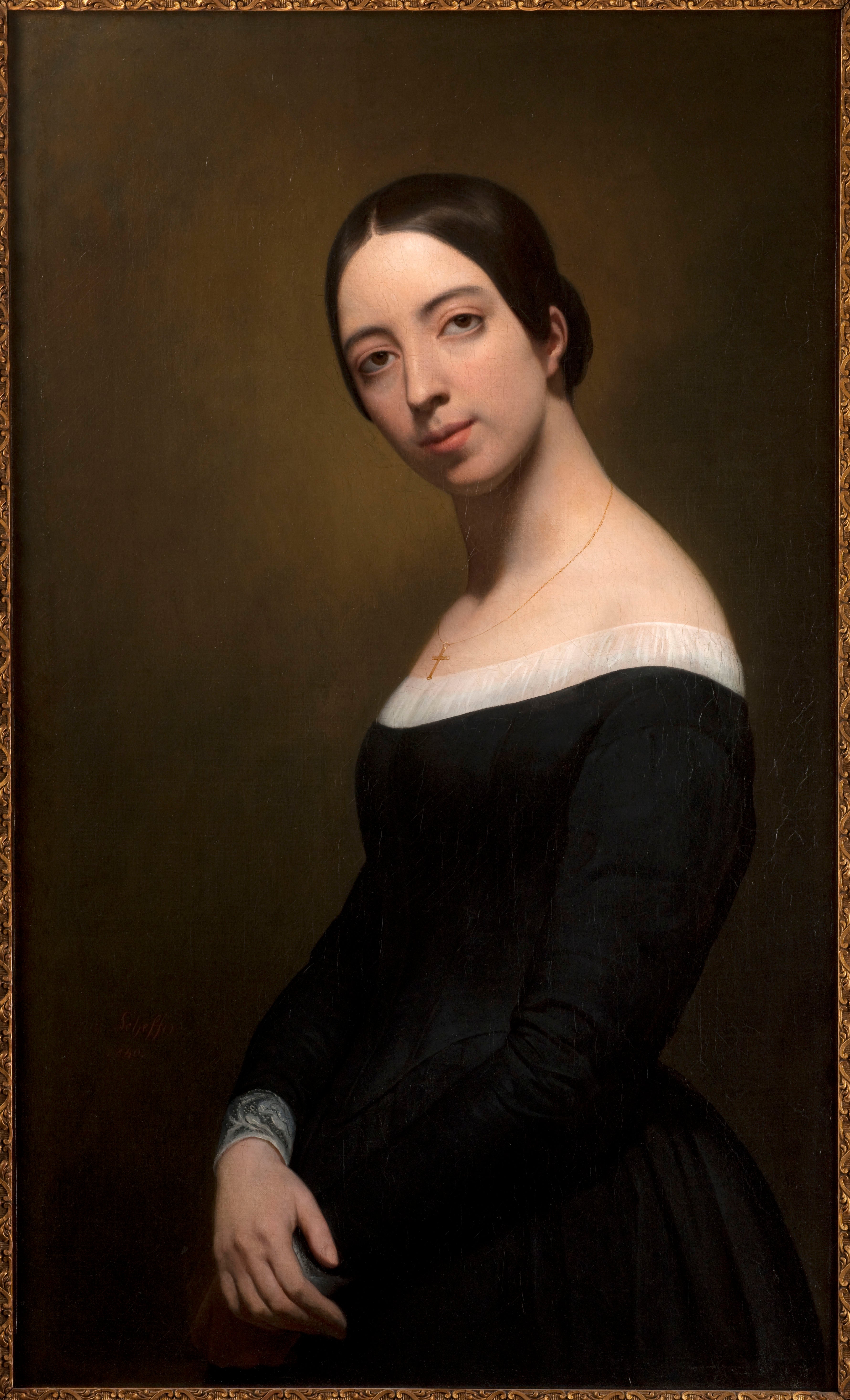 Portrait de Pauline Viardot - Ary Scheffer - Alpha Reproduction
