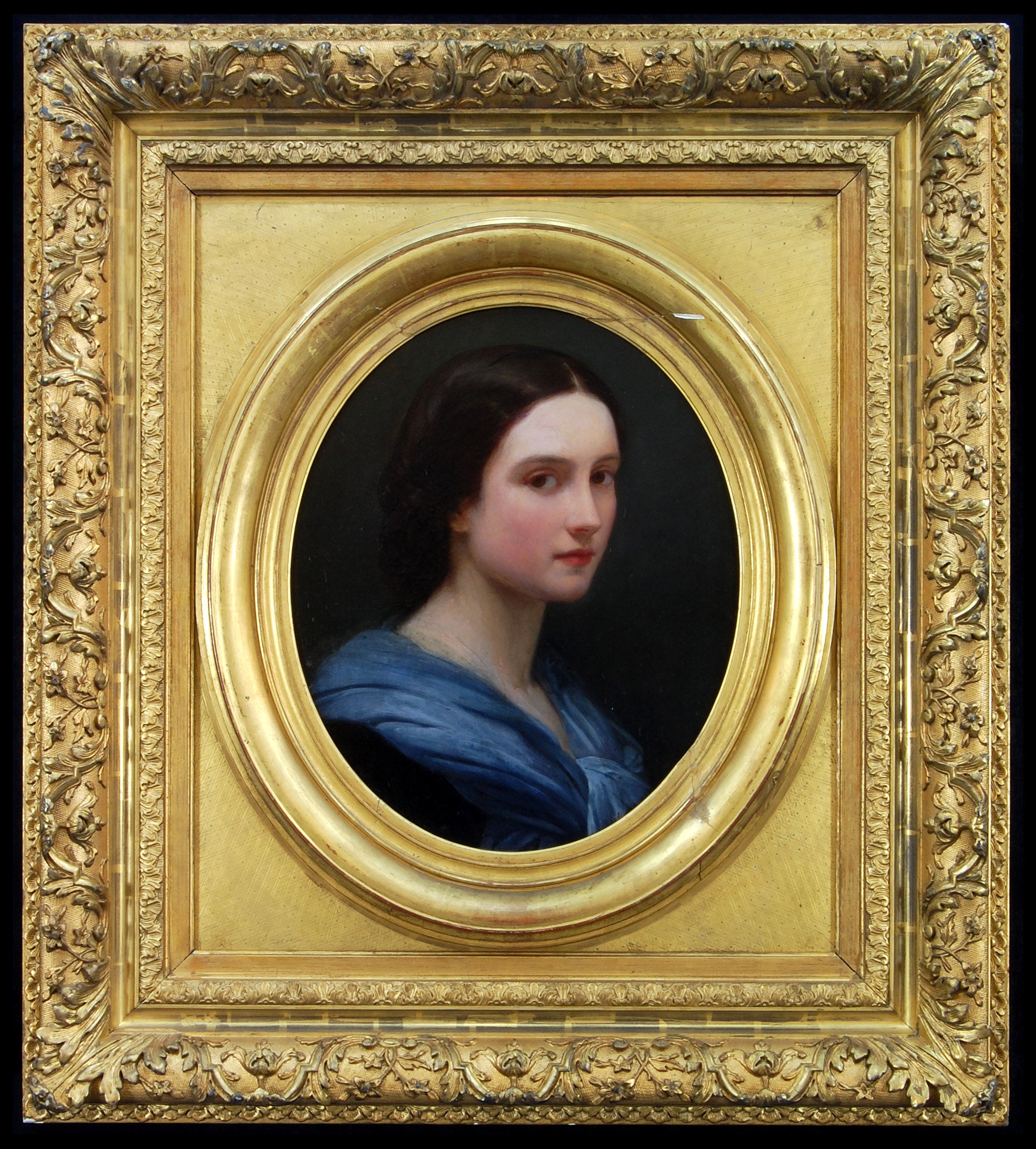Étude pour un portrait de Mademoiselle Anne de la Serve - Ary Scheffer - Alpha Reproduction