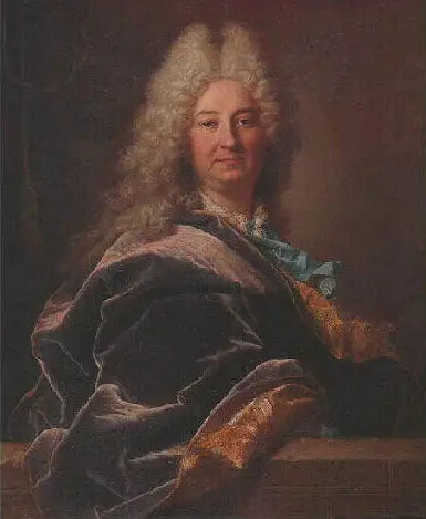 Retrato de Antoine Bernard Bouhier - Hyacinthe Rigaud