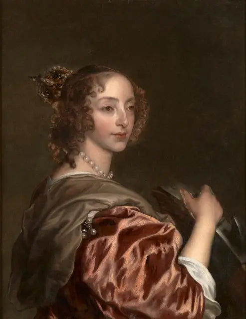 Henriette Marie de Francia - Antoine van Dyck